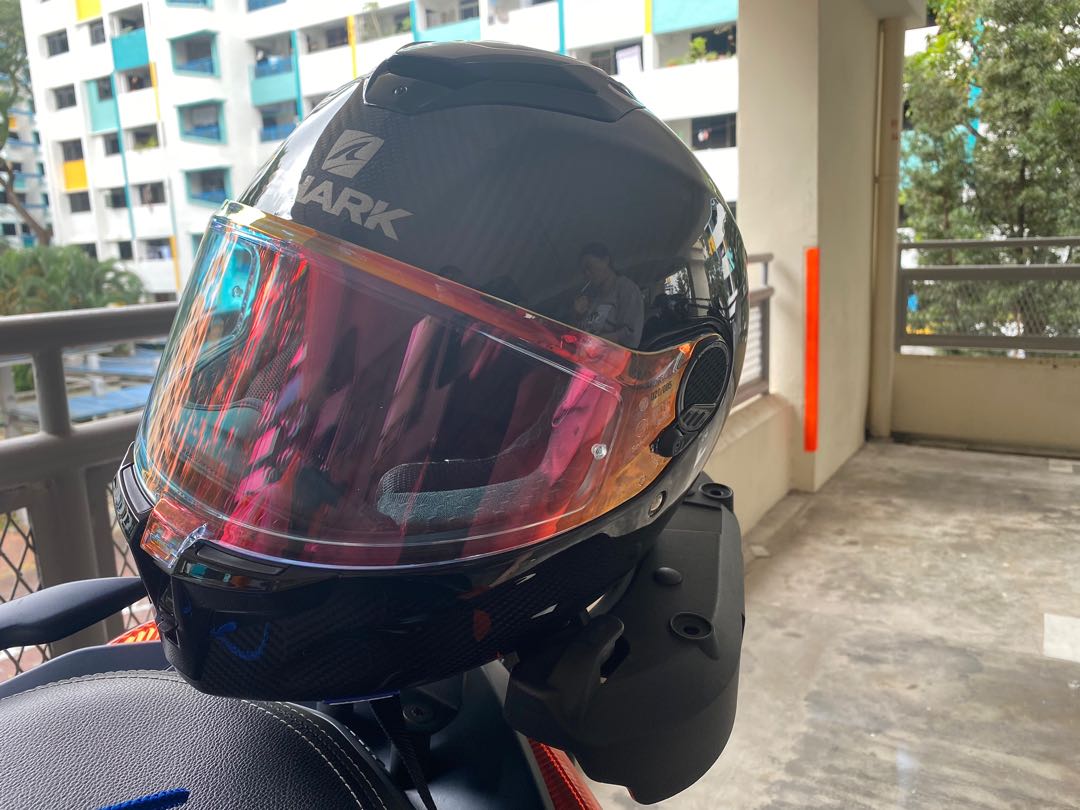 Shark spartan gt carbon visor hot sale
