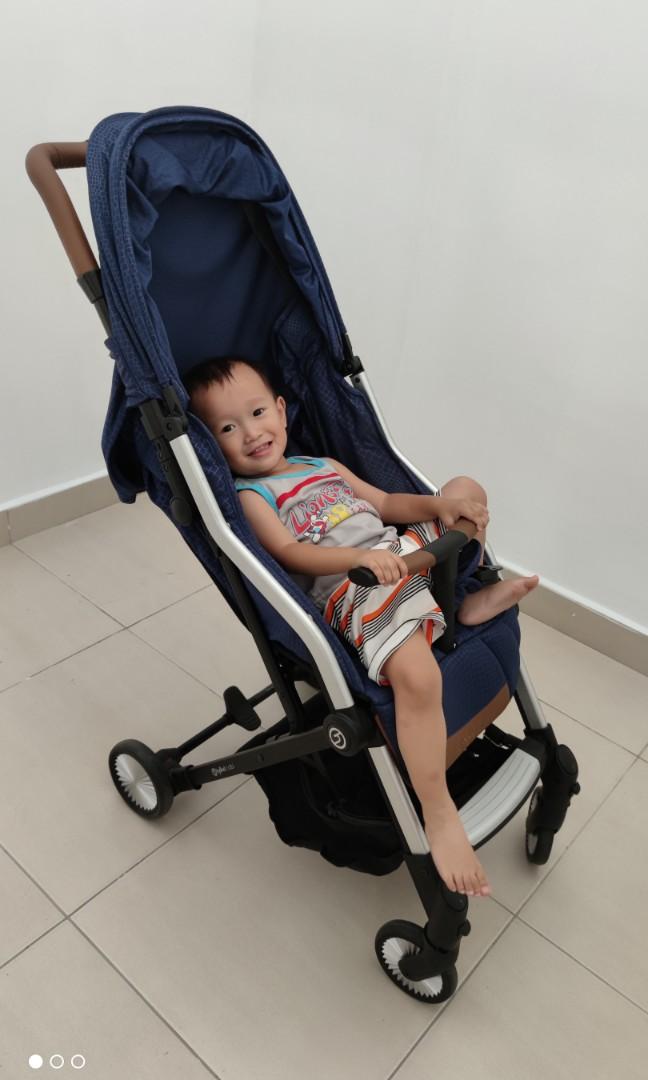 sweet cherry hybrid compact stroller