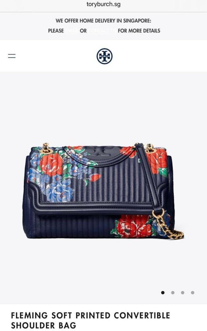 Tory burch cheap fleming royal navy