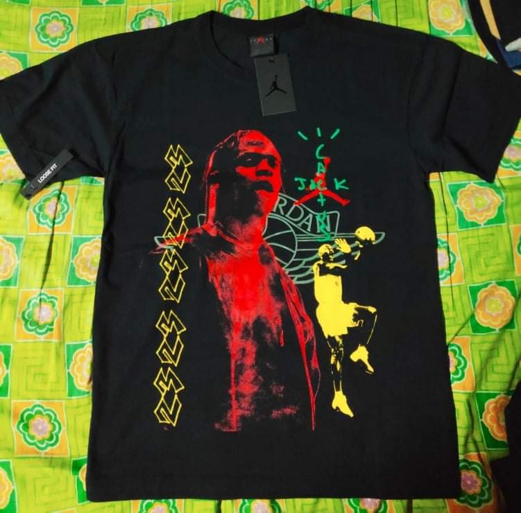 travis scott mj 1 tee