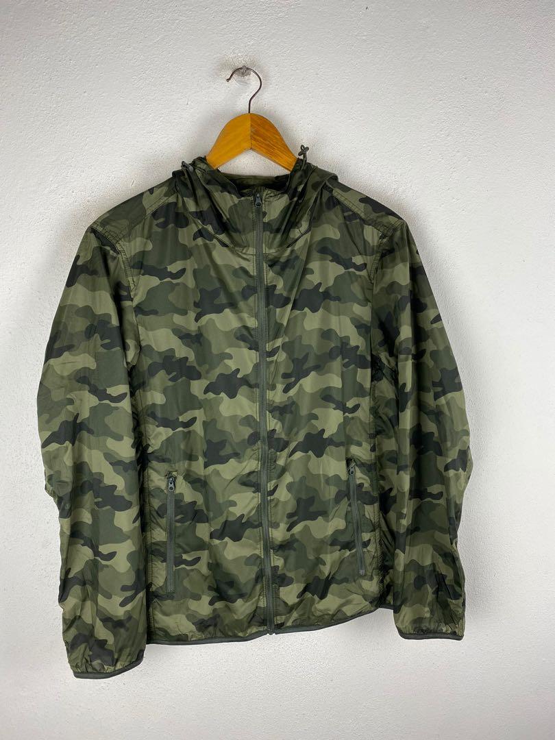 Uniqlo camo jacket online