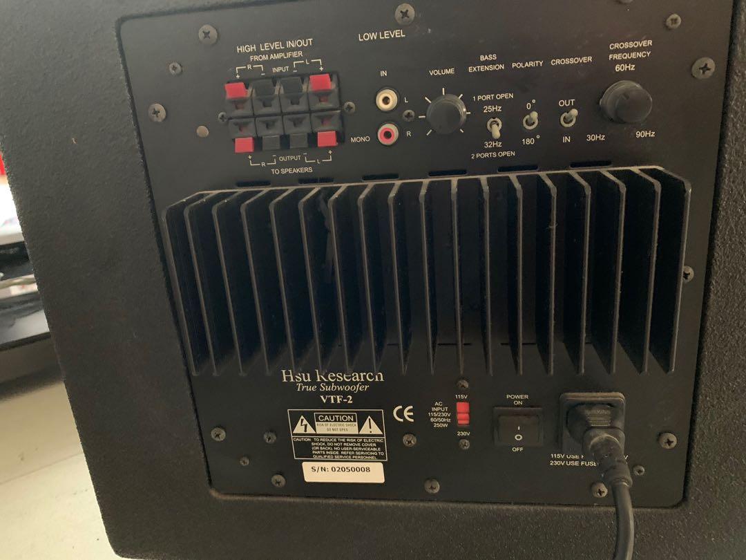 Used hsu subwoofer clearance