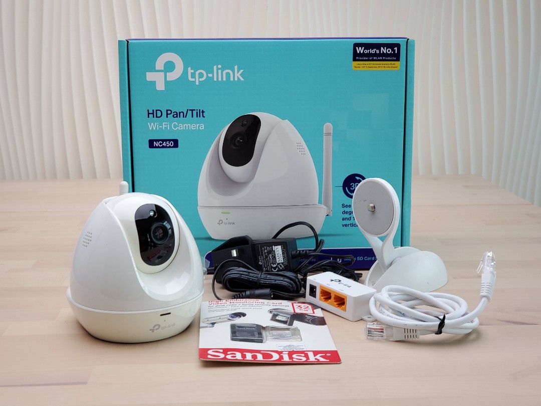 USED TP LINK NC450 Wireless WiFi CCTV IP Camera 32gb class