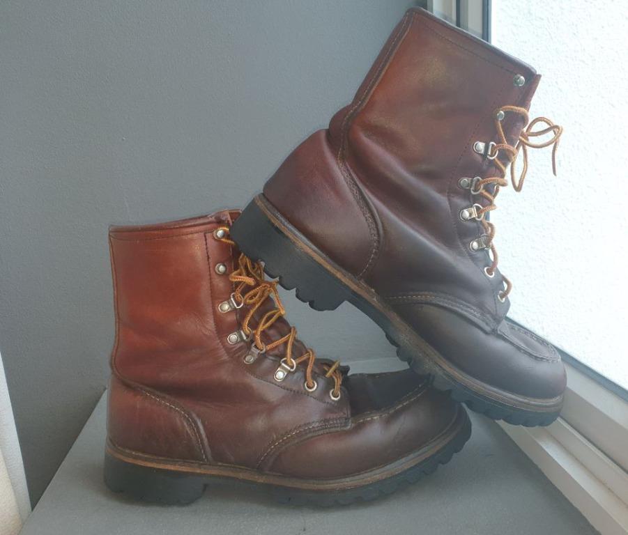 Red wing shoes irish setter work boots hot sale