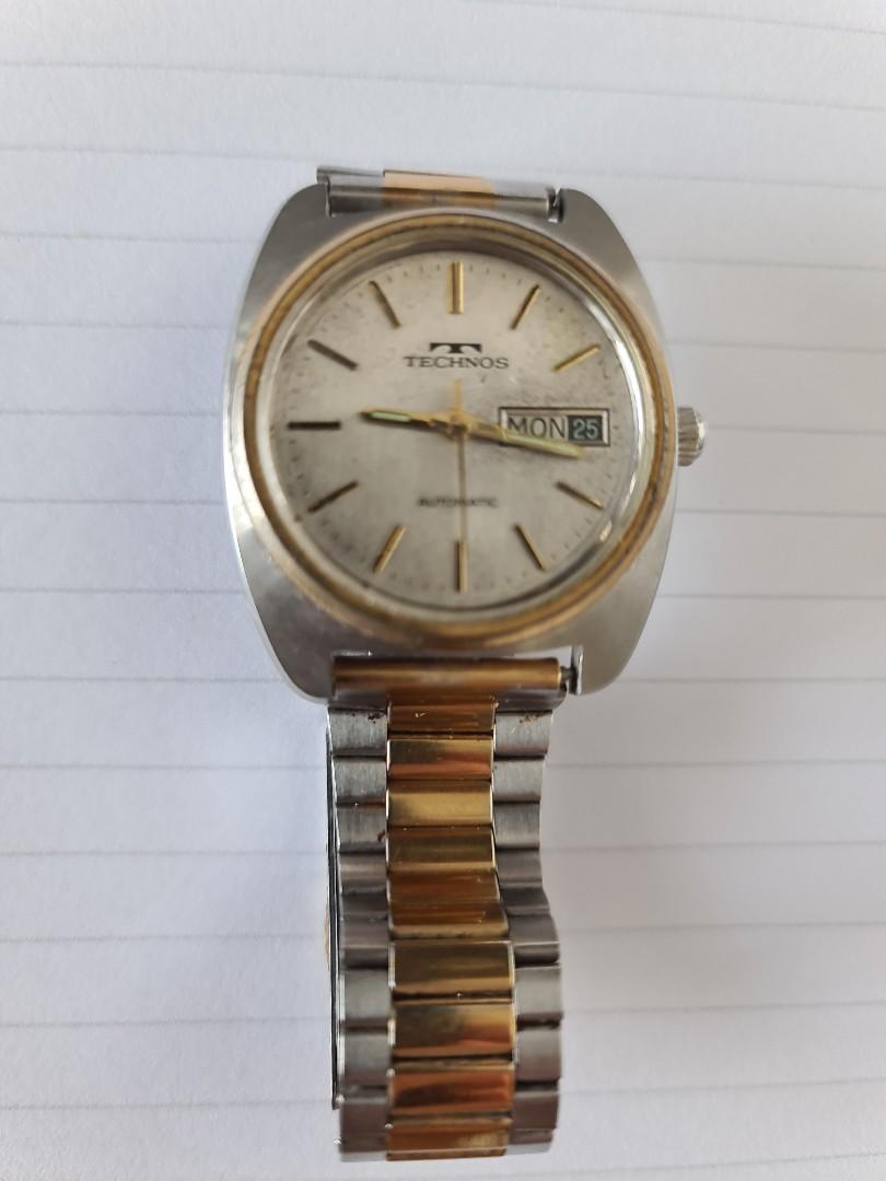 vintage Technos day/date automatic. 625-0500.4, Mobile Phones & Gadgets ...