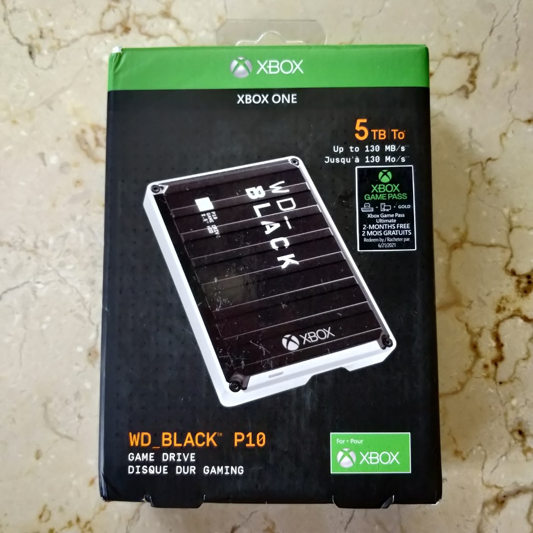 Wd Black Premium 5tb P10 Xbox Game Drive Electronics Computer Parts Accessories On Carousell