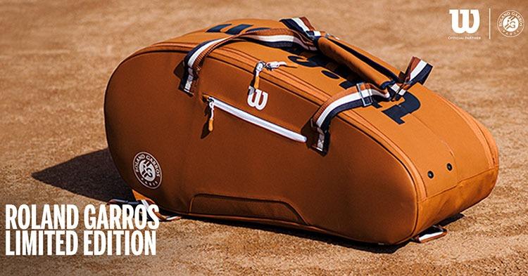 Wilson roland garros tour 12 pack top