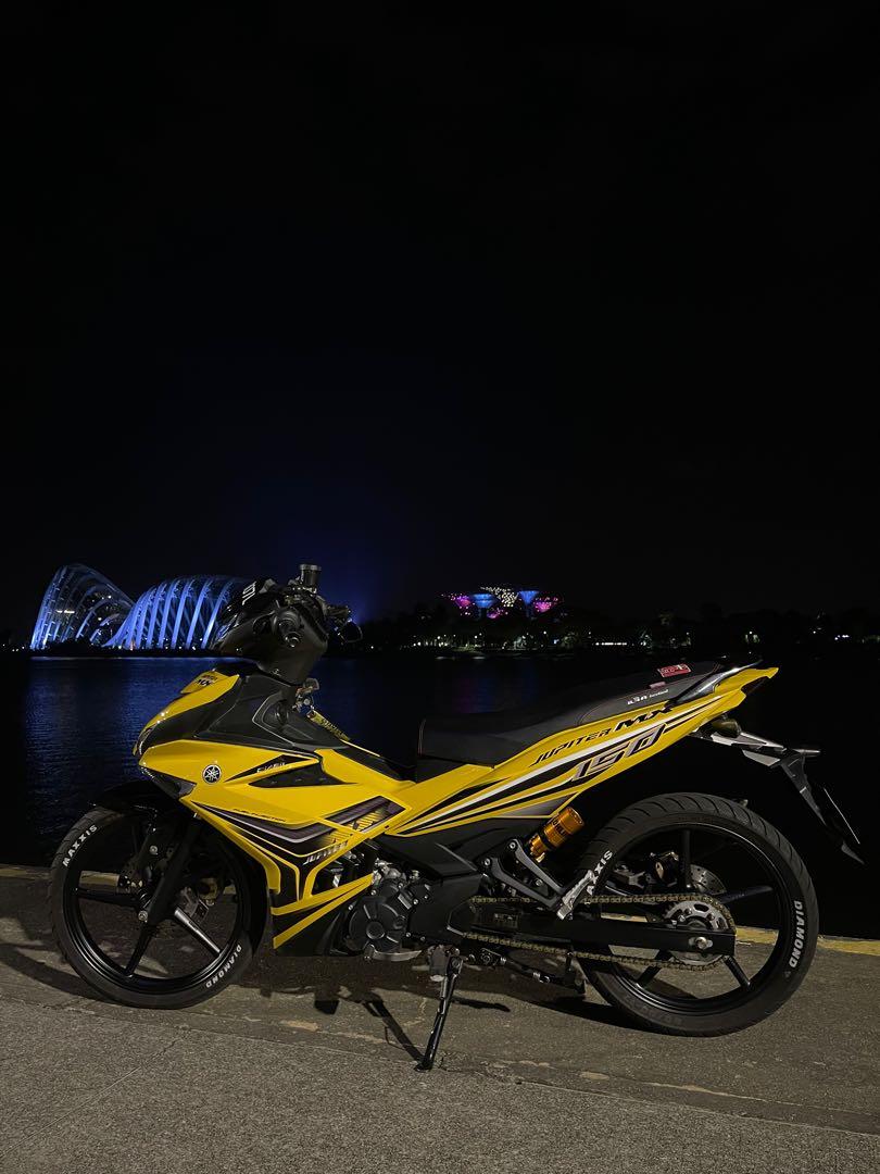 Sniper Coverset Jupiter Mx Kuning Motorcycles Motorcycle Accessories On Carousell