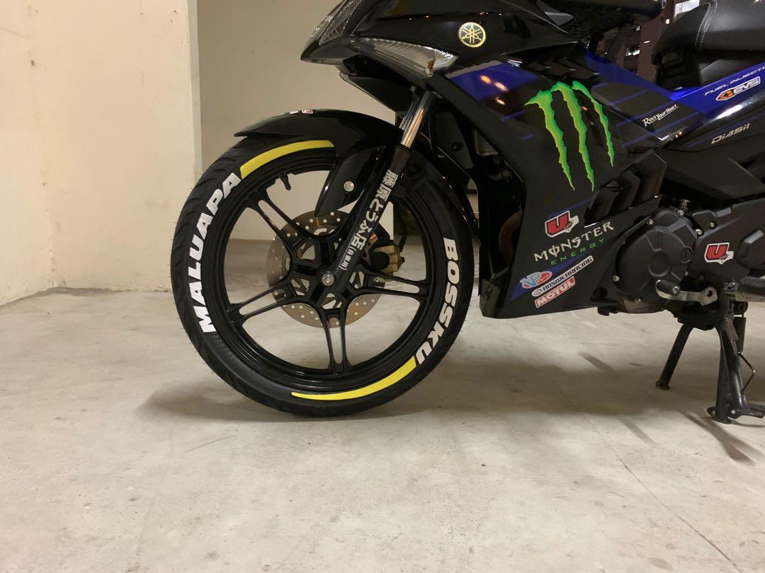 Yamaha Sniper 150 Ysuku Tyre Bomb Tyre Lettering Tyre Tire Lettering Tire Wording Tyre Wording Tire Tyrebomb Tyre Sticker Tire Sticker Motorcycles Motorcycle Accessories On Carousell