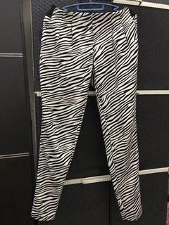 Zebra Long Pants