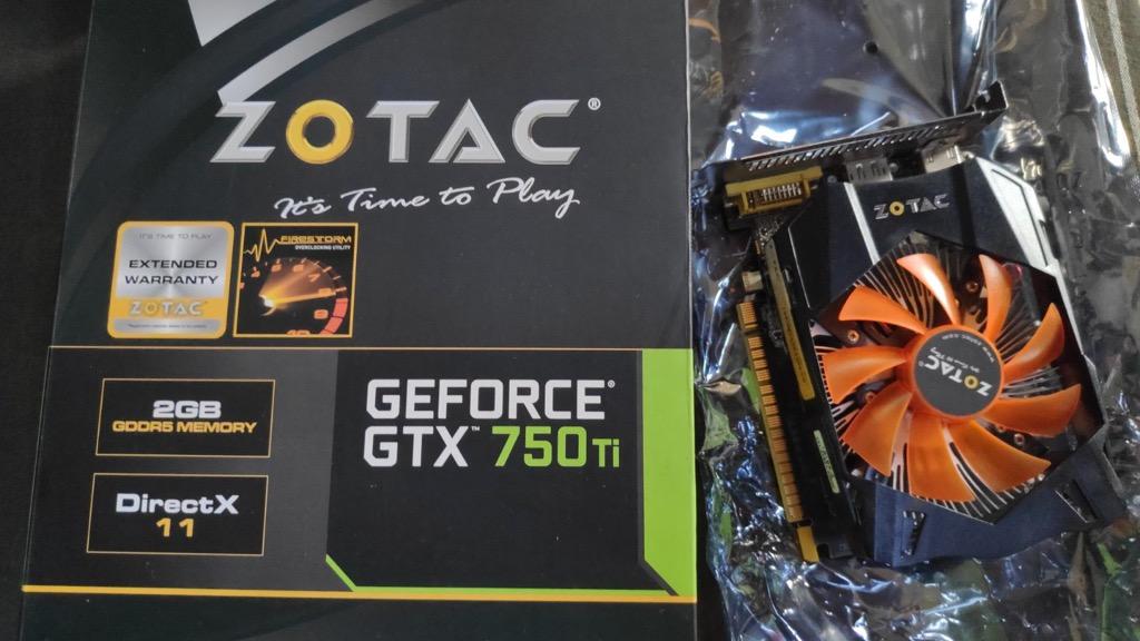 Zotac Geforce Gtx 750 Ti 2gb Computers Tech Parts Accessories Computer Parts On Carousell