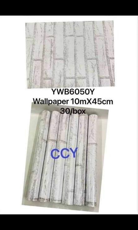 Sale 1 Roll Of 100cm X 45cm Brick Wall Tiles Stone Wall Design Wallpaper Set B Furniture Home Living Home Improvement Organization Home Improvement Tools Accessories On Carousell