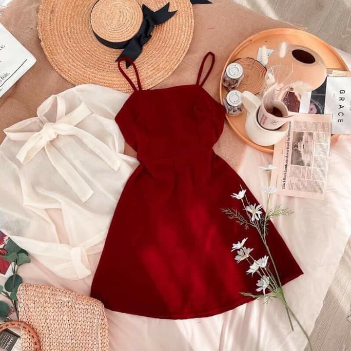 Red gown club best sale factory