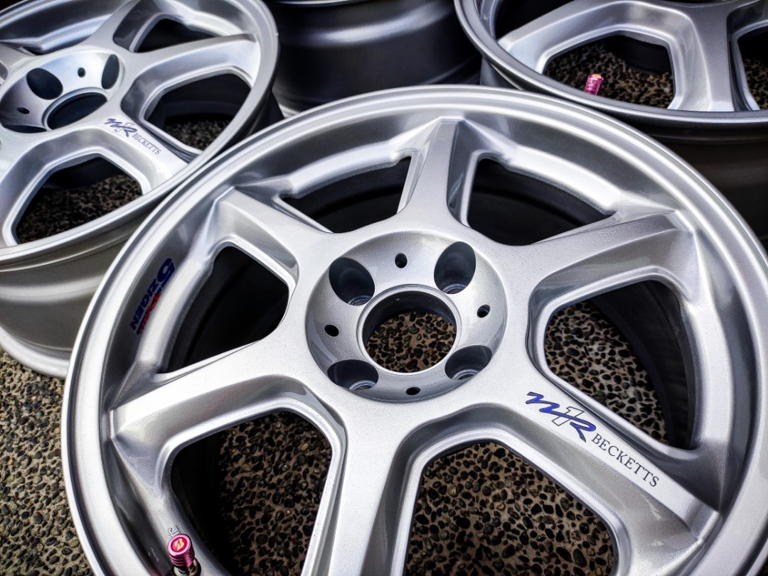 タイヤ・ホイール 5ZIGEN N1R BECKETTS 15x7JJ +42 114.3/5H JDM 5Zigen N1R Becketts Wheels Rims 15