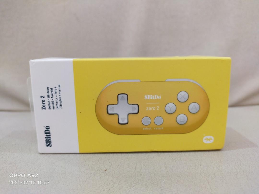 8bitdo Zero 2 Yellow Video Gaming Gaming Accessories Controllers On Carousell