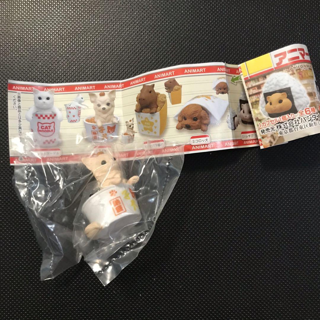 包郵 順豐到付 日本玩具動物扭蛋擺設動物便利店納豆犬納豆狗芝娃娃 可交換其他款 其他 其他 Carousell