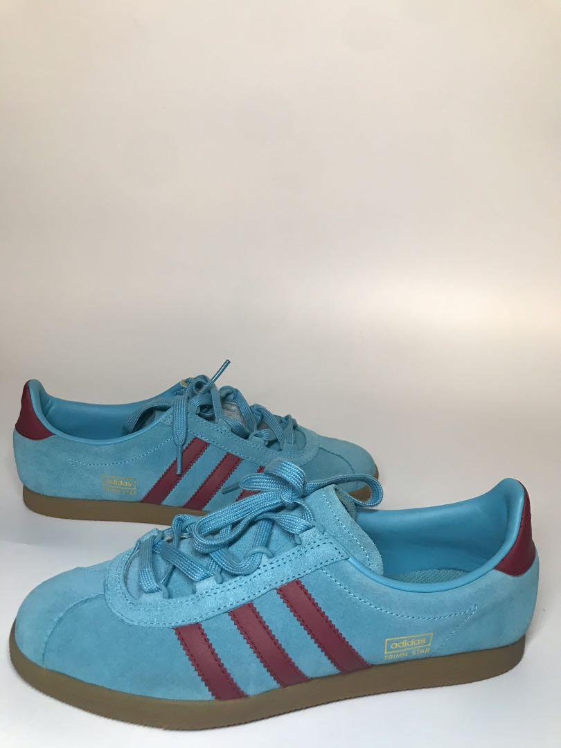 adidas trimm star blue and claret