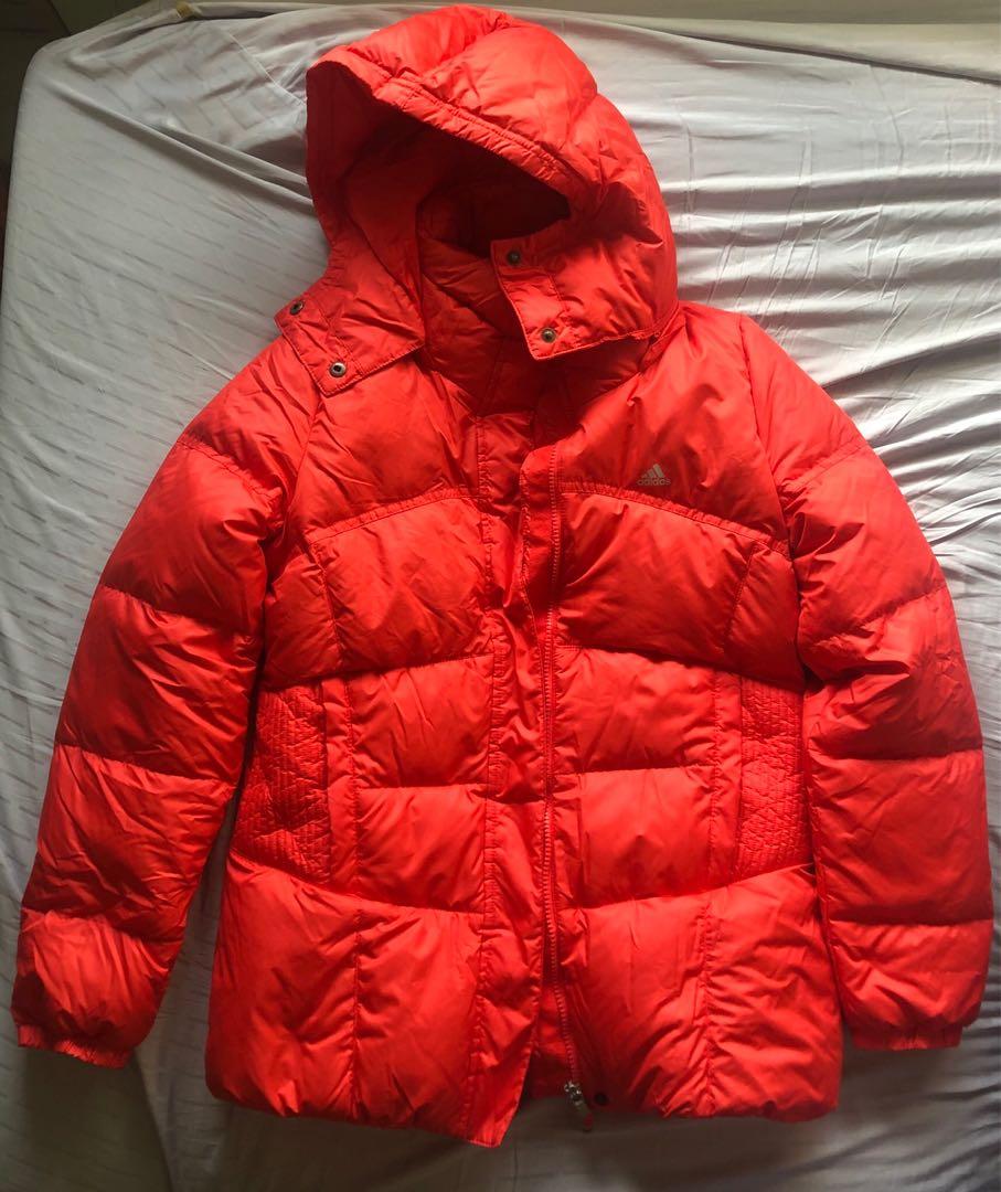 adidas long winter jacket