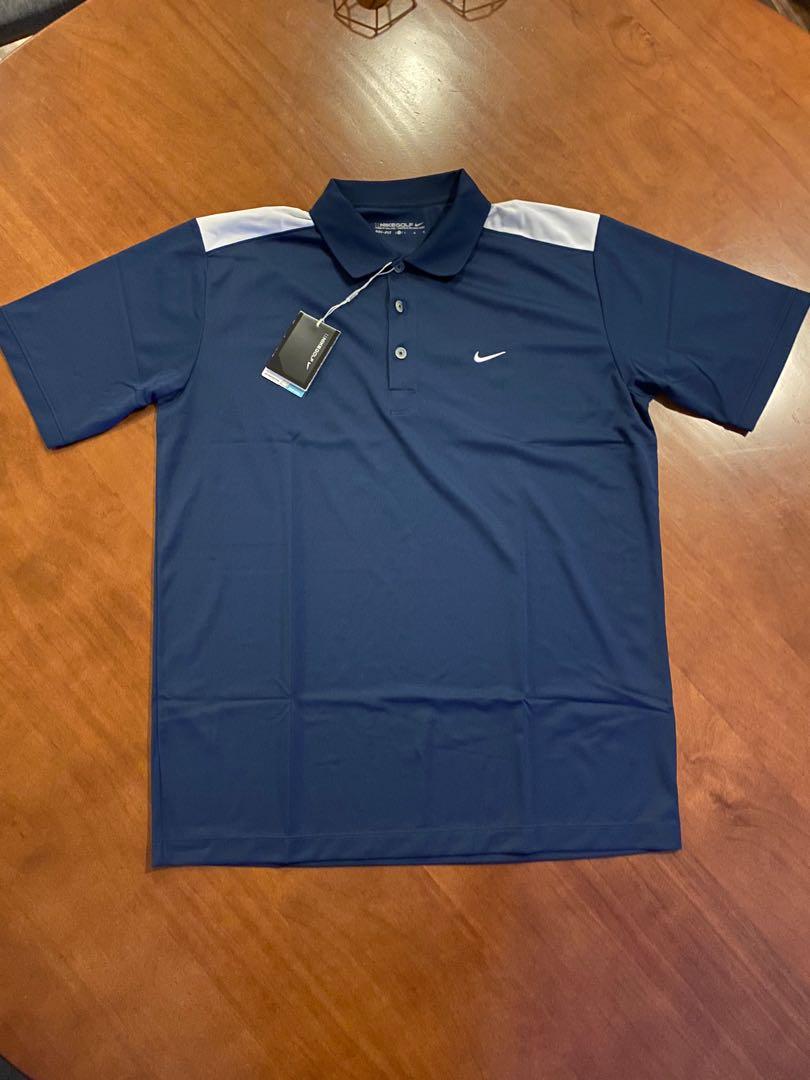Blue nike golf shirt Clearance