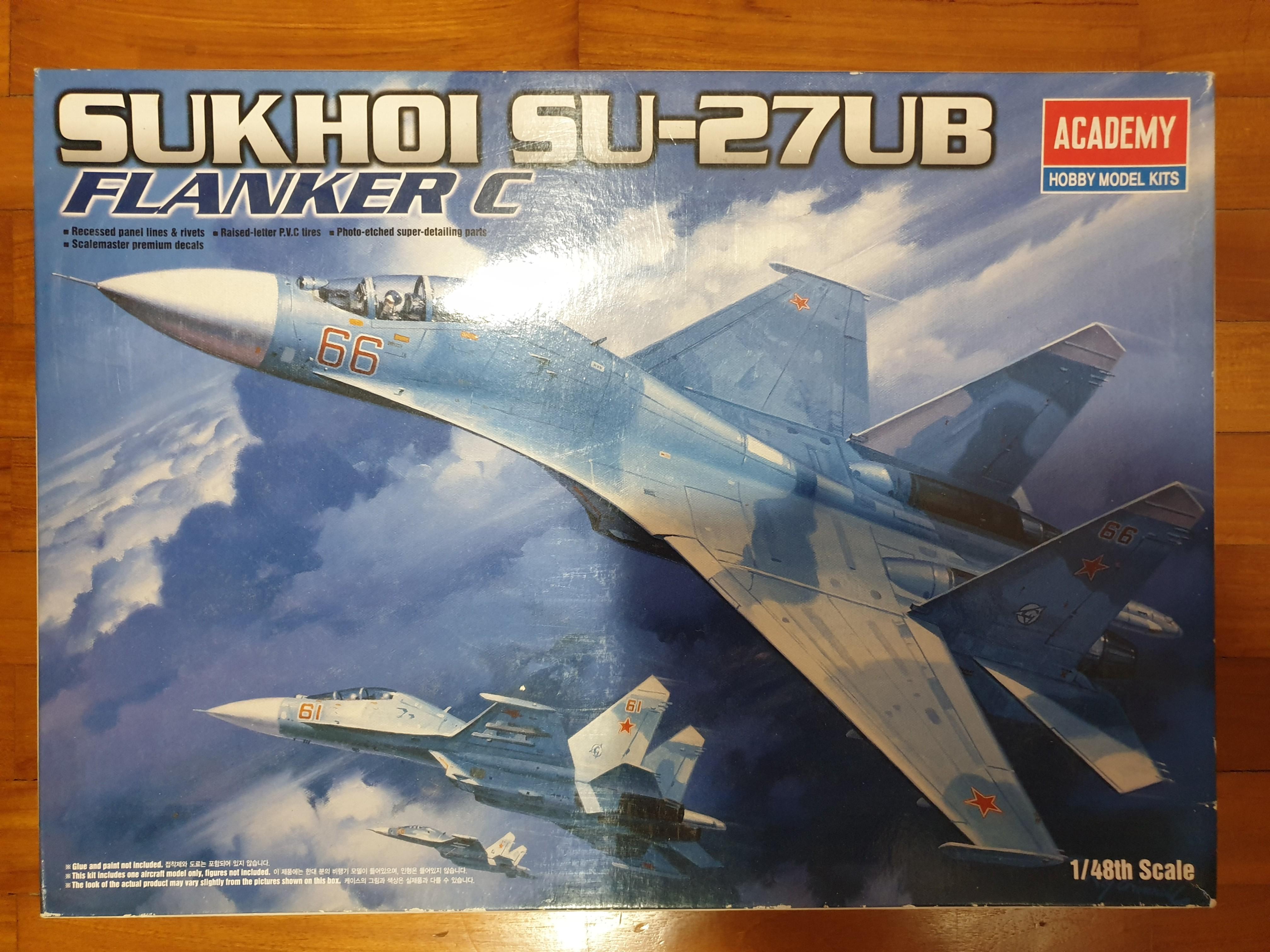 Wolfpack WP48107 for Academy 1/48 Su-27UB Flanker C Cockpit set SCALE 1/48