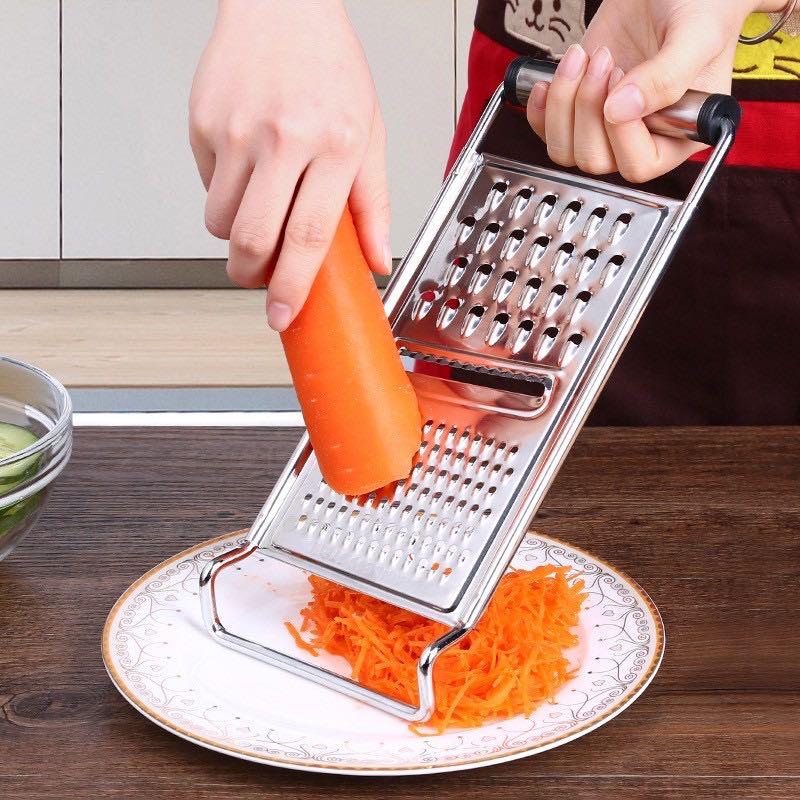 Safe Mandoline Slicer 5 In 1 Vegetable Cutter, Strips Julienne Dicer  Adjustable Thickness 0.1-8 Mm For Kitench Fast Meal Prep