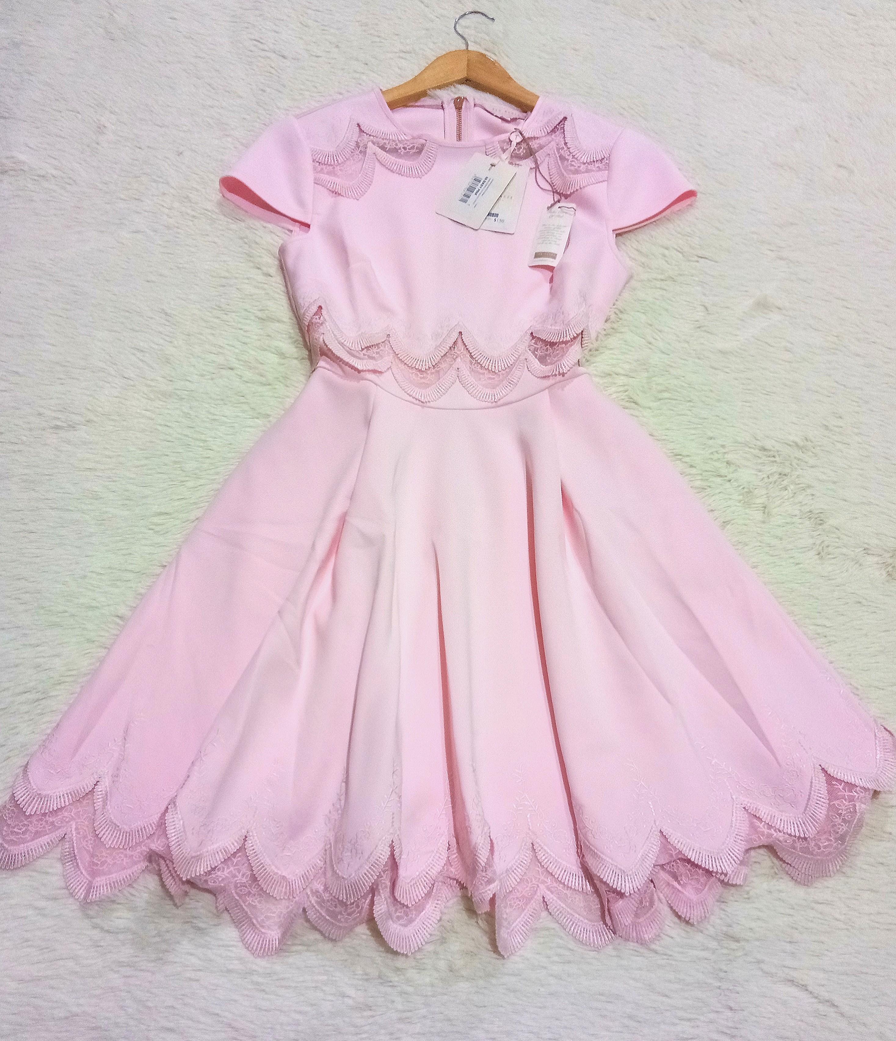 Ted baker rehanna dress pink hotsell