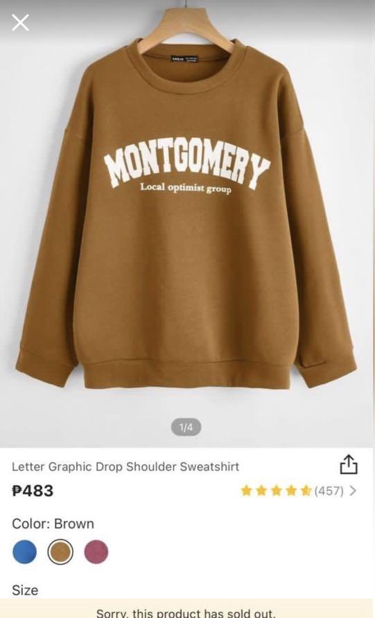 Crewneck shein hotsell