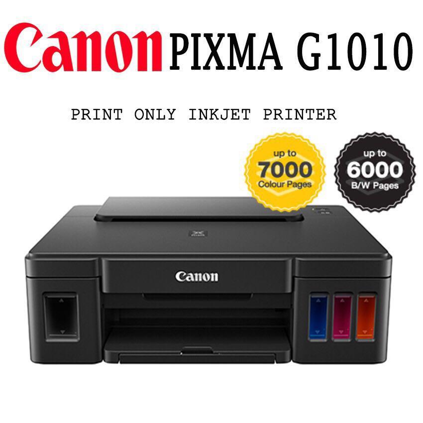 Canon Pixma G1010 Inkjet Printer Computers Tech Printers Scanners Copiers On Carousell