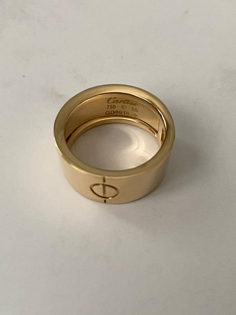 Cartier wide new arrivals love ring