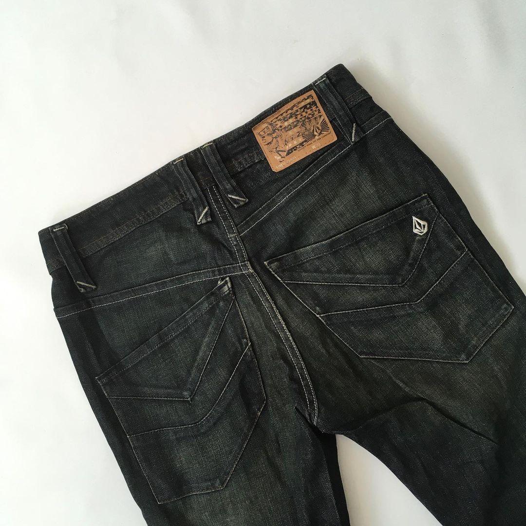 Celana jeans volcom size 29, Fesyen 