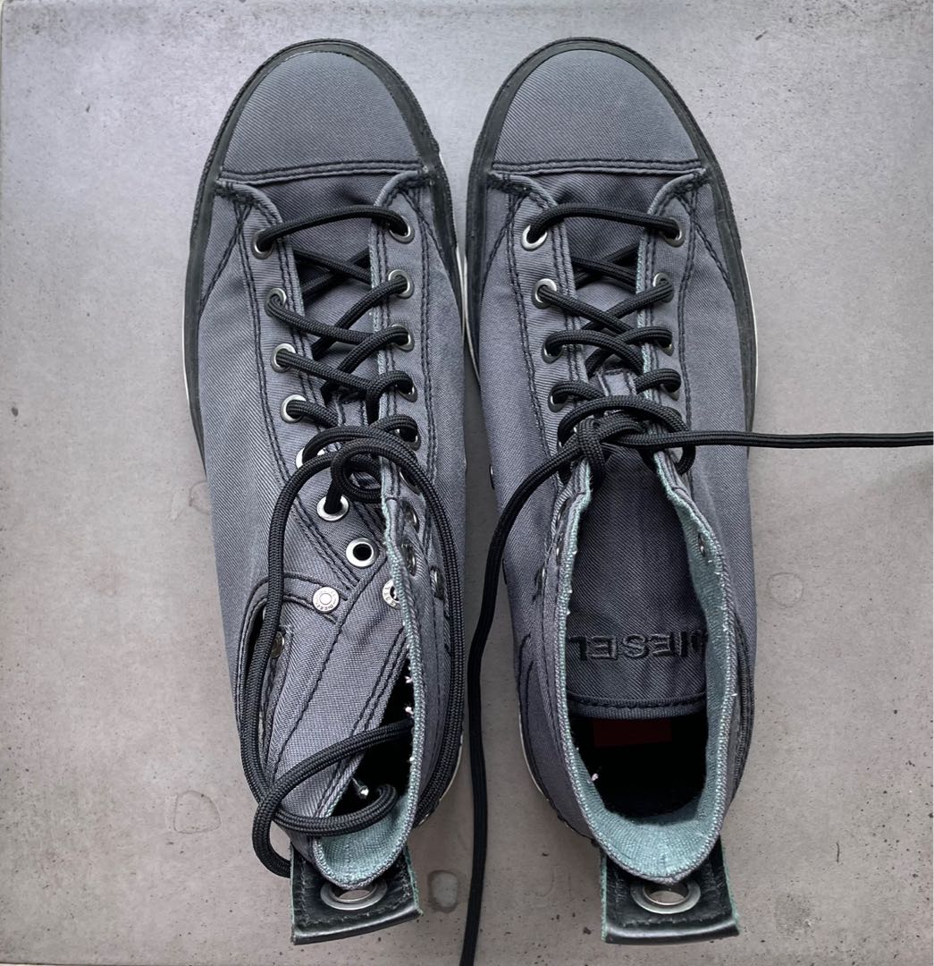 diesel canvas shoes
