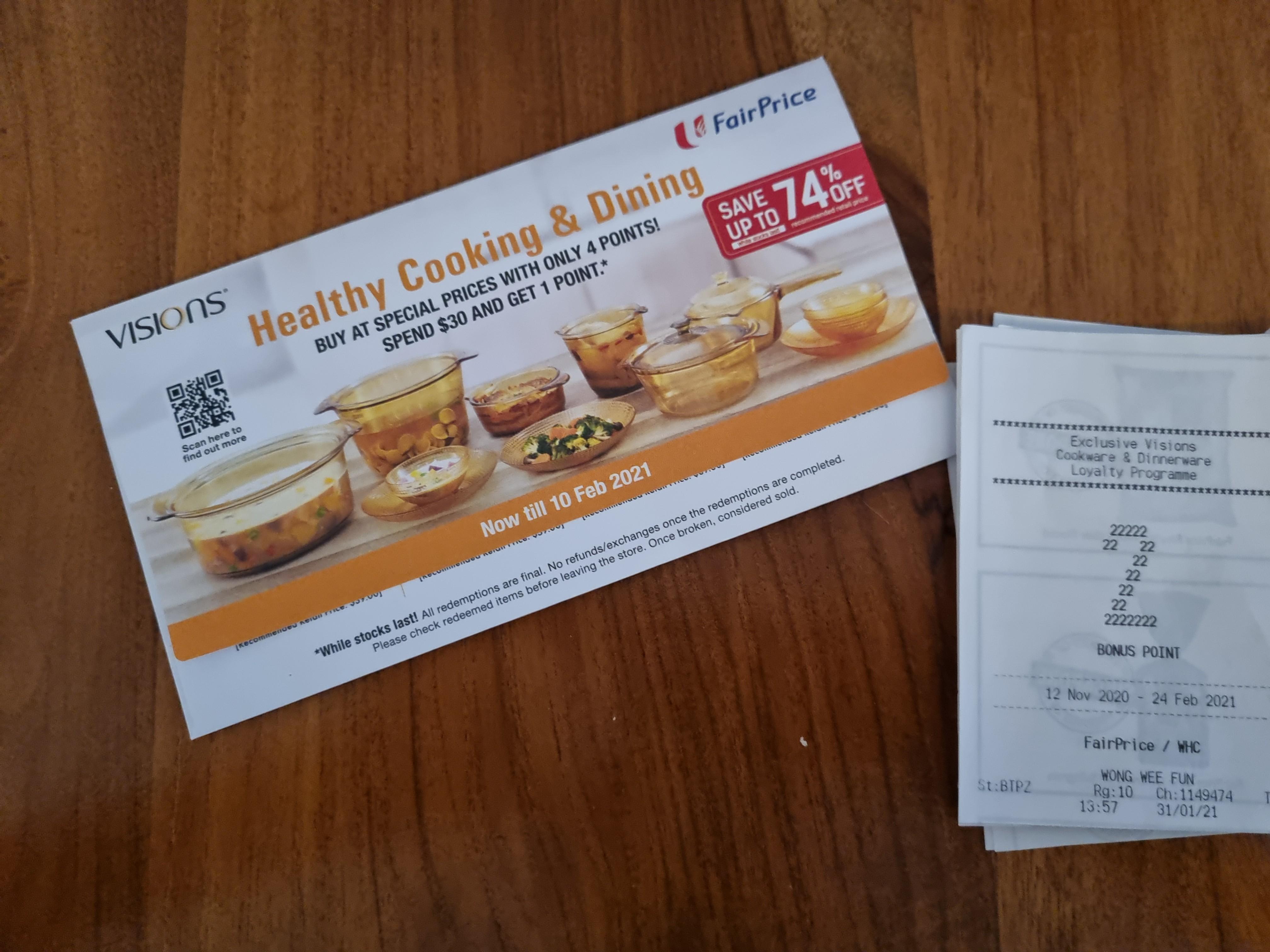 Fairprice bonus point, Tickets & Vouchers, Vouchers on Carousell