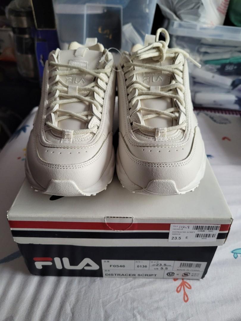 Brand New Unused Fila Distracer Script F0546 Japan