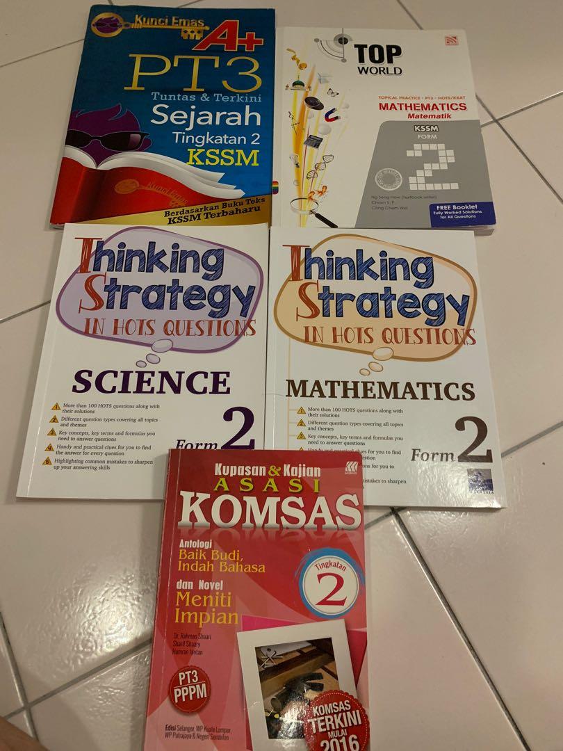 Form 2 Exercise Notes For Bm Maths Science History Textbooks On Carousell