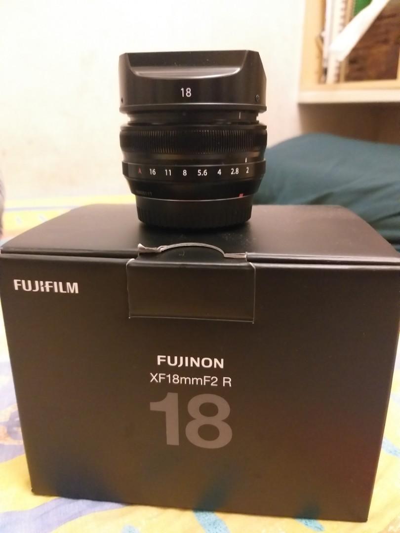 Fujifilm Fujinon XF18mmF2 R, 攝影器材, 鏡頭及裝備- Carousell