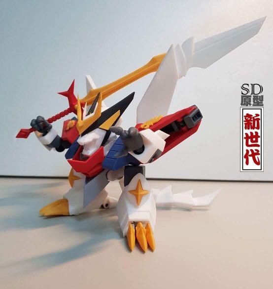 Gk 新星邪虎丸robot魂比例 Sd原型新世代2 0版 興趣及遊戲 玩具 遊戲類 Carousell
