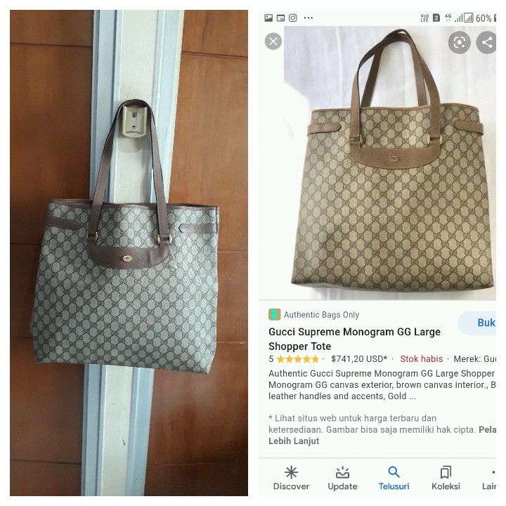 gucci supreme monogram