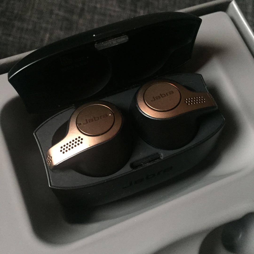 Bisa Shopee jabra elite 65t earphone mulus like new lengkap box