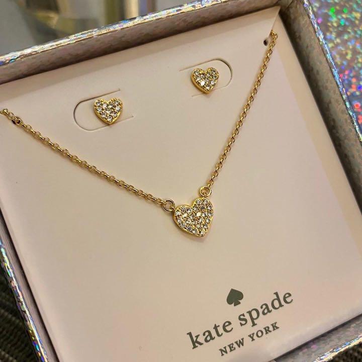 Kate Spade Jewelry Set, Women's Fashion, Jewelry & Organizers, Necklaces on  Carousell