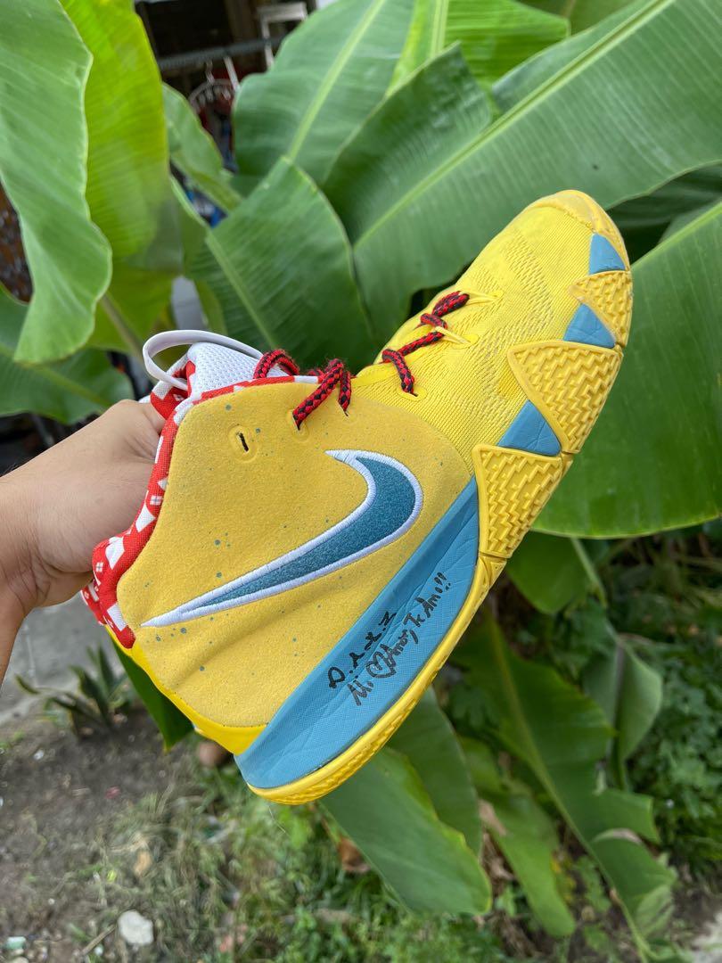 Yellow lobster kyrie 4 outlet