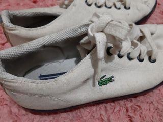 Lacoste white sneakers