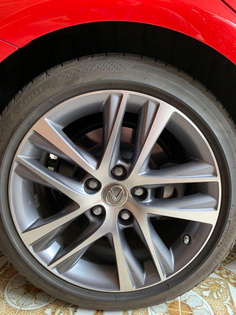 LEXUS IS300 stock 17 inch rims with tyres 225/45/R17, Car Accessories ...