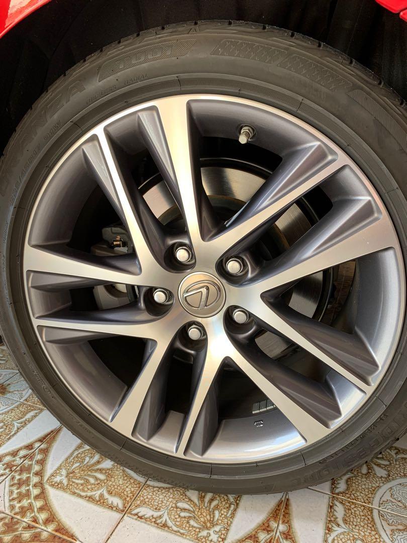 LEXUS IS300 stock 17 inch rims with tyres 225/45/R17, Car Accessories ...