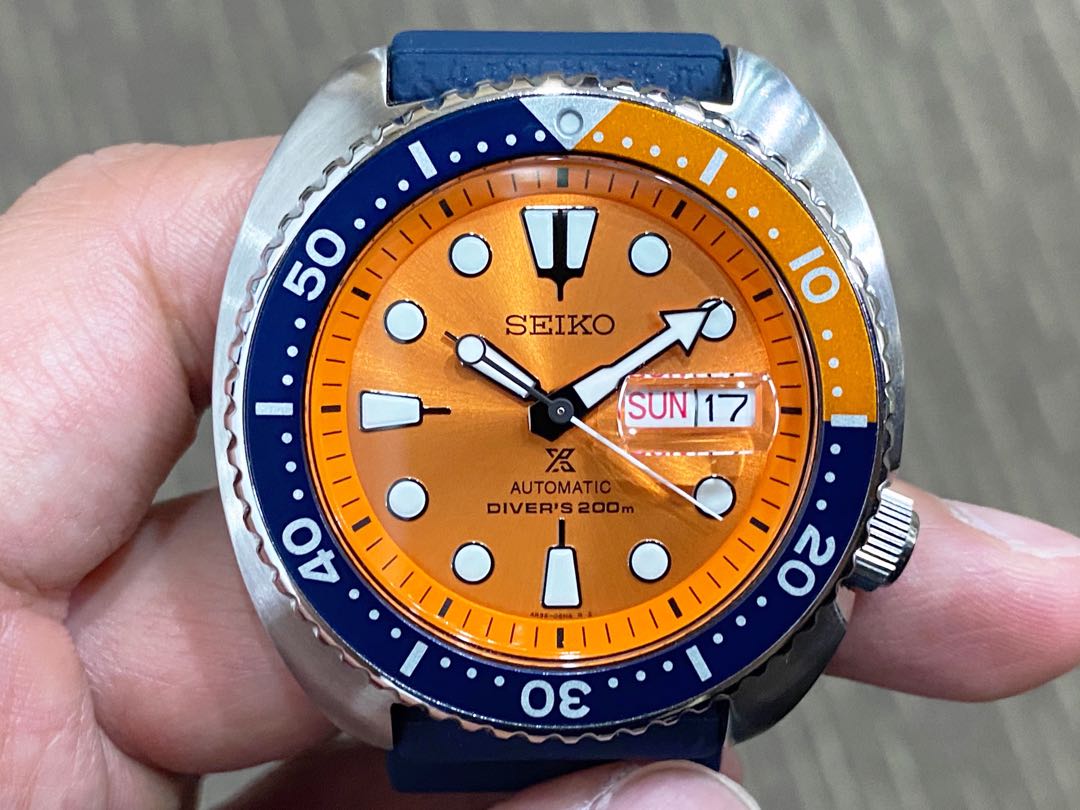 Seiko tuna orange on sale