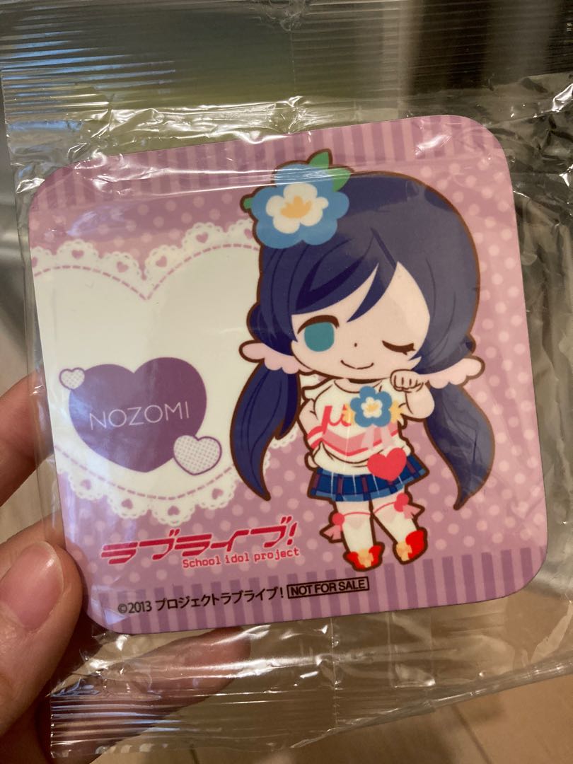 Love Live 杯墊東條希 書本 文具 漫畫 Carousell