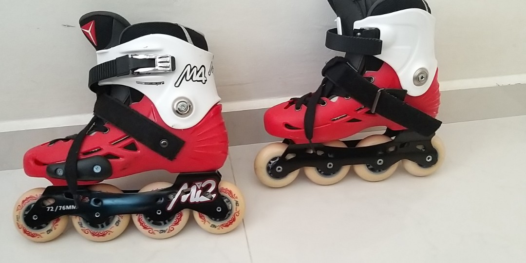 M4 in line rollerblades, Sports Equipment, Sports & Games, Skates