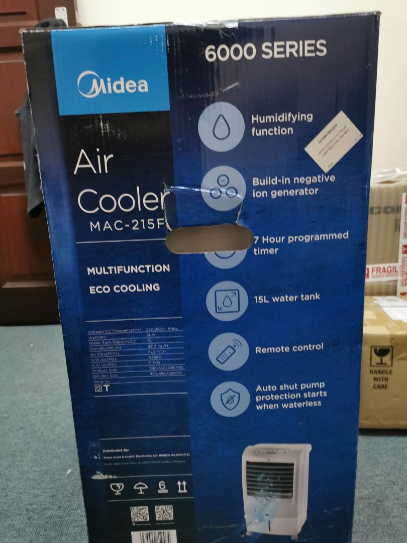 Midea air cooler 6000 series sales