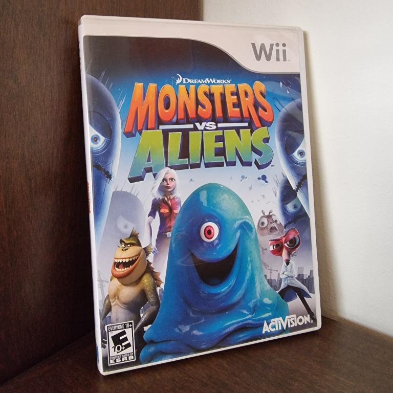 monsters-vs-aliens-wii-hobbies-toys-toys-games-on-carousell