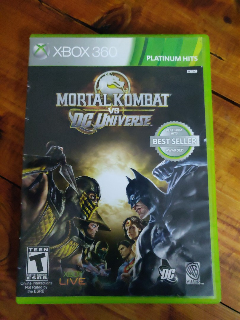 Mortal Kombat vs DC Universe Xbox 360 Game, Video Gaming, Video Games, Xbox  on Carousell