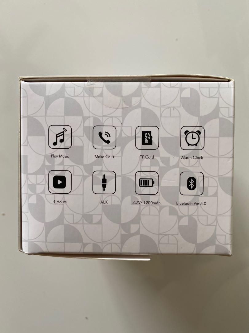 Nakamichi CRK3 Bluetooth clock radio alarm speaker, Audio, Soundbars